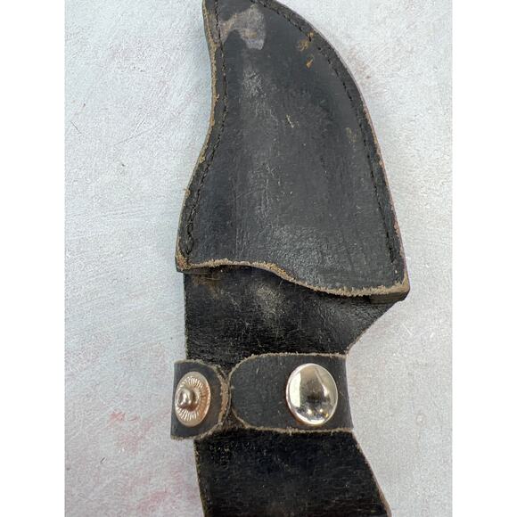 Pakistan Short Blade/ Plain Edge/ Multi Colored Wood Handle/ Self-Defense - Picture 8 of 12